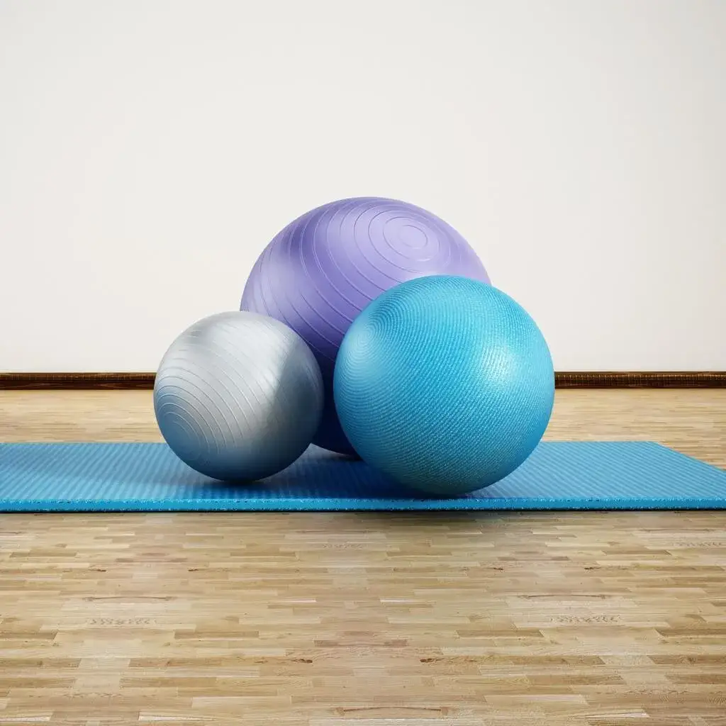 Zdjęcie Jak dobrać piłkę fitness, aby uniknąć niewygody podczas ćwiczeń